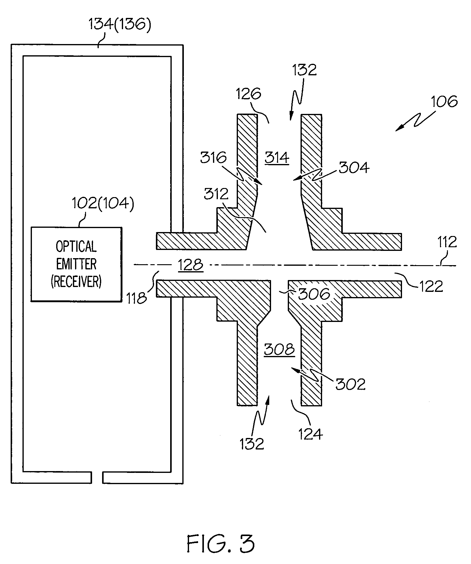 Air purged optical densitometer