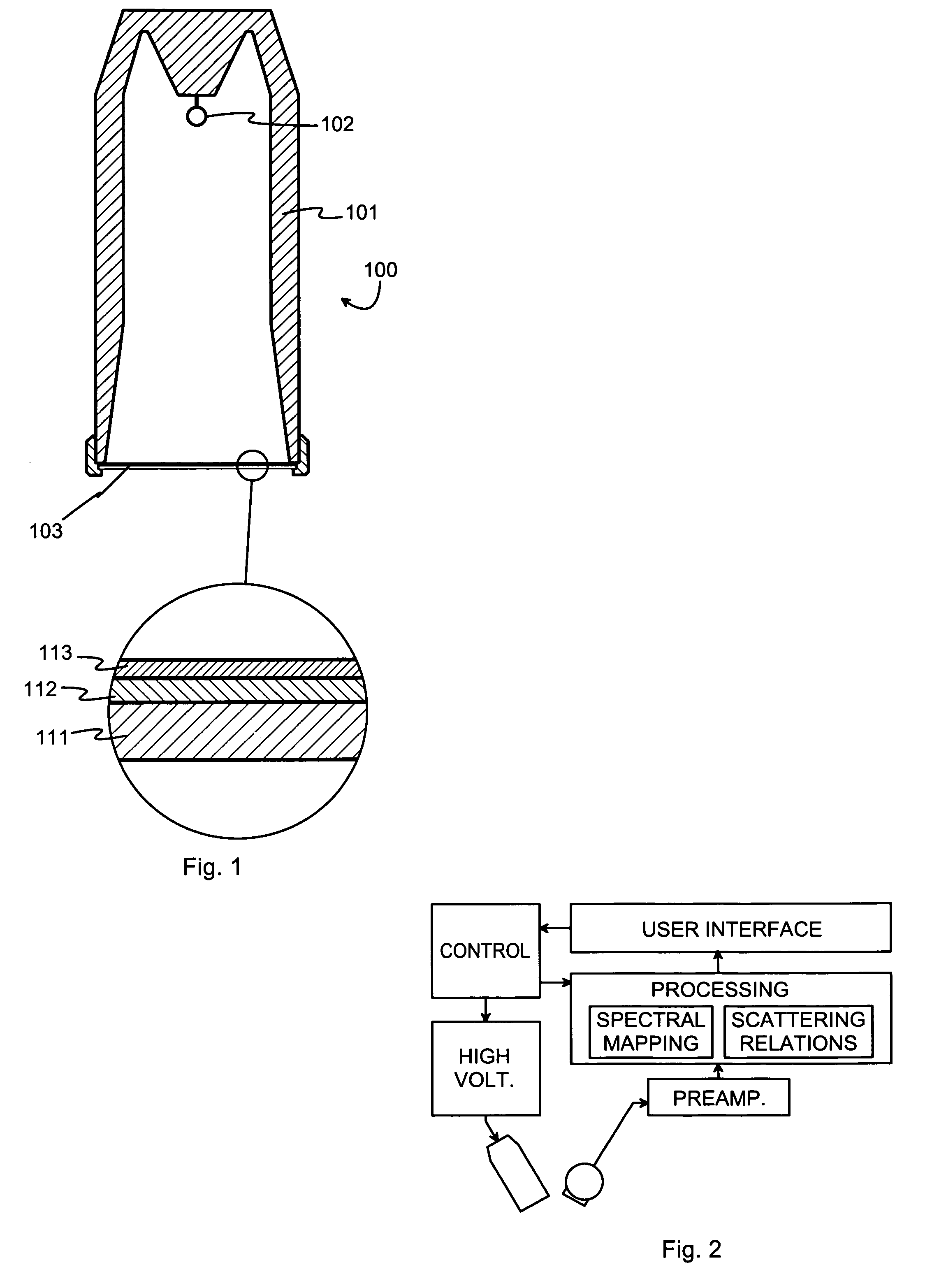 X-ray tube of the end window type, and an X-ray fluorescence analyzer