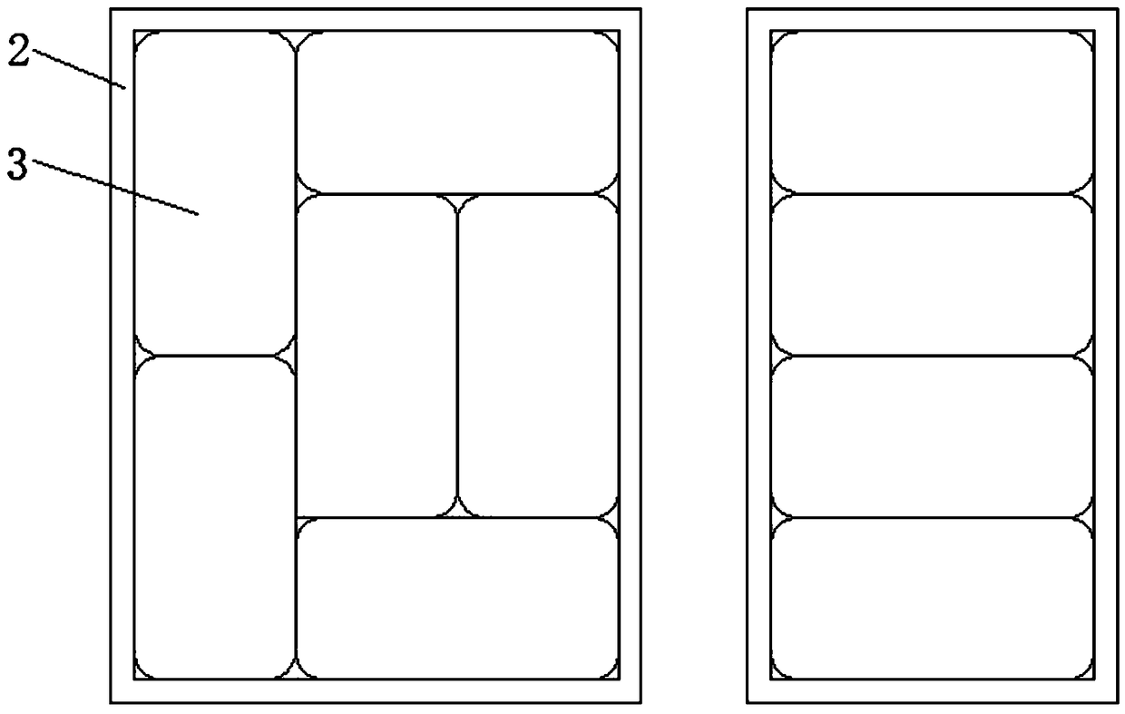 Thickness-adjustable double-faced mattress capable of being spliced