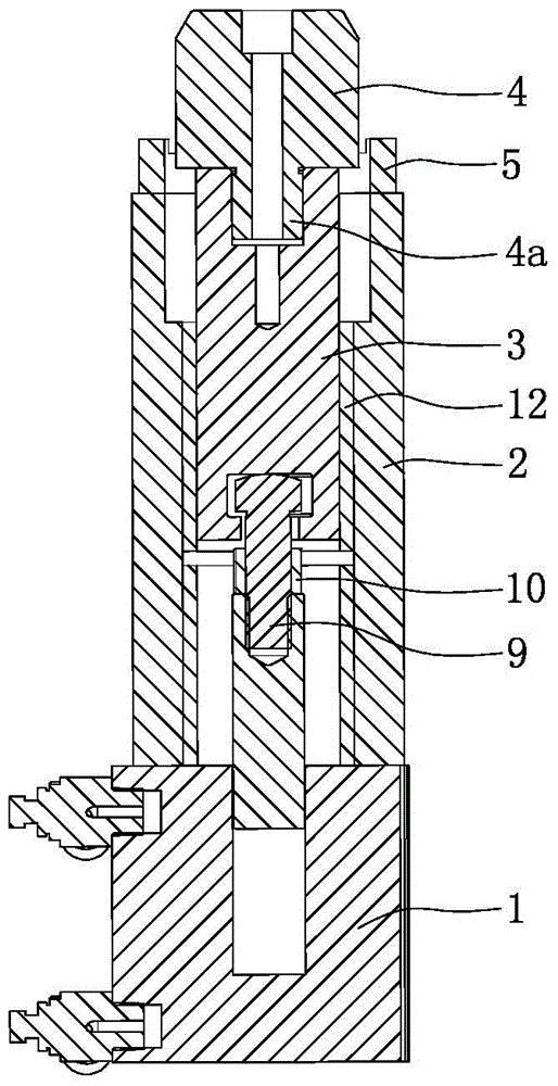 A mechanism for pressing and positioning liner