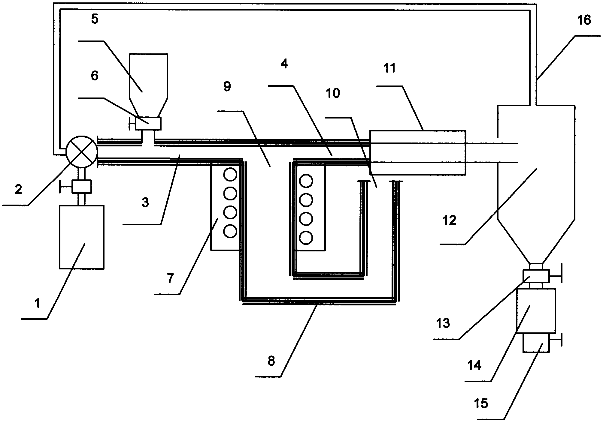 Method for producing high-purity aluminum nitride powder by using superfine metal aluminum powder