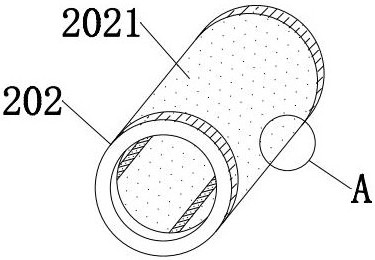 Physical cooling equipment and method for incinerator for household garbage incineration treatment