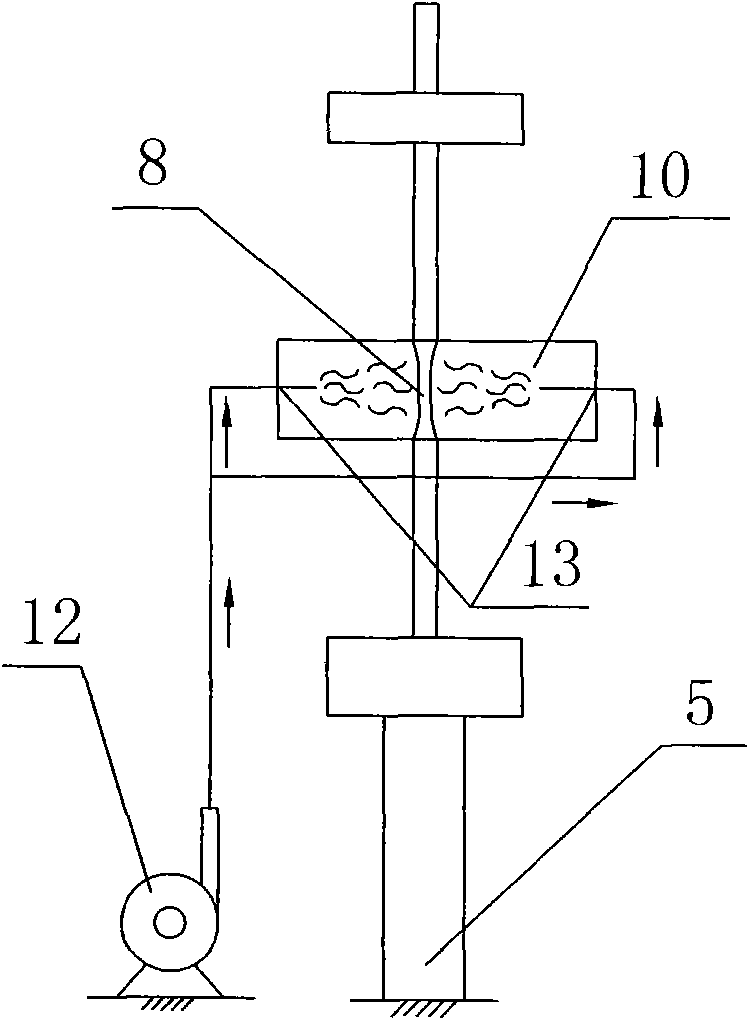 Control device for providing simulated marine environment for corrosion fatigue test