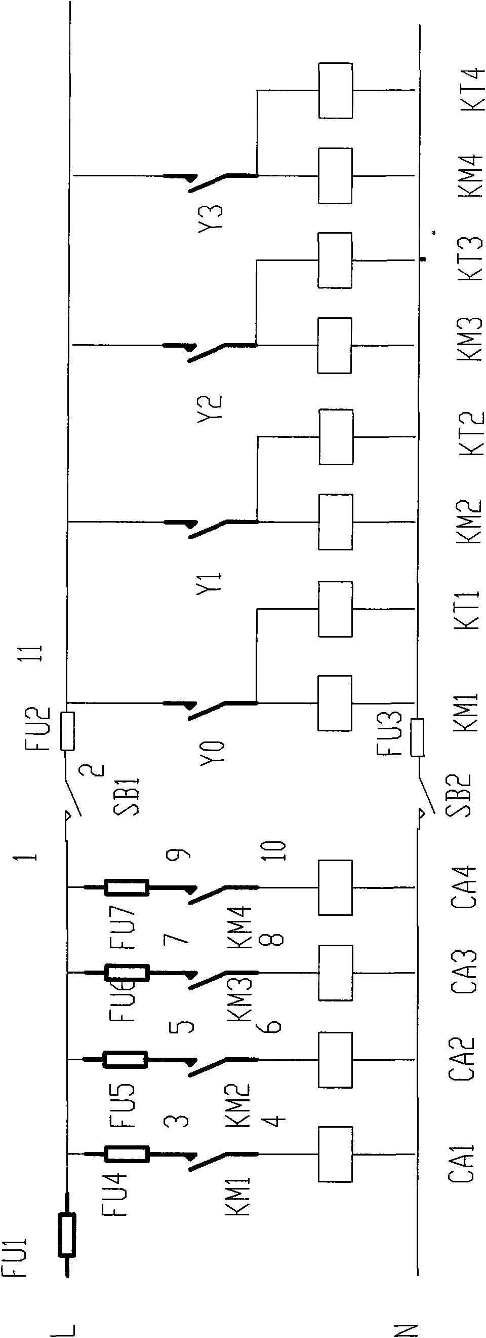 Control device for providing simulated marine environment for corrosion fatigue test