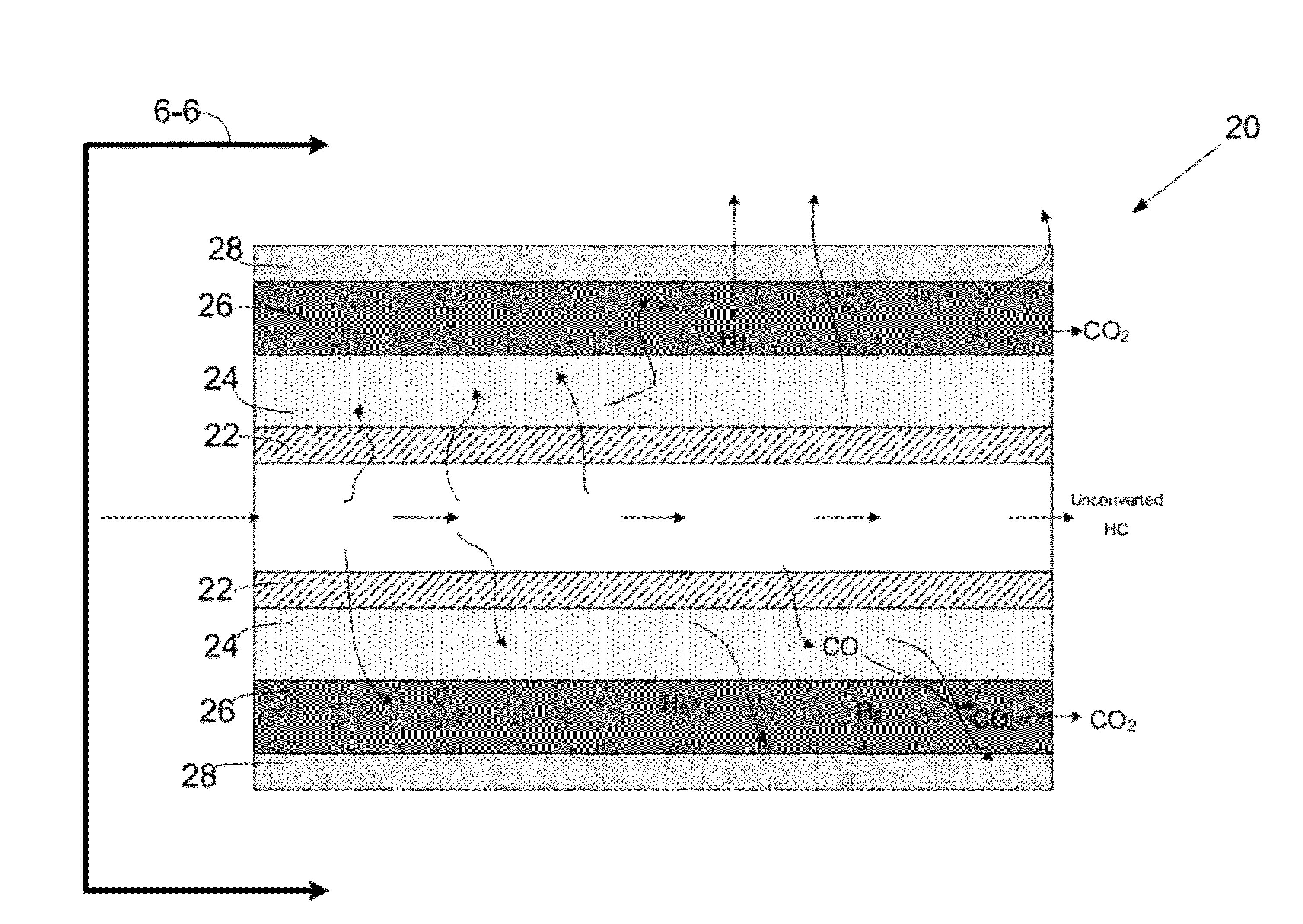 Metal supported silica based catalytic membrane reactor assembly