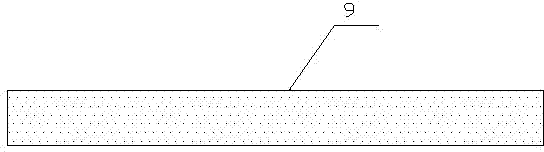 First etched and then packaged packaging structure with single chip reversedly installed and base islands buried as well as preparation method thereof