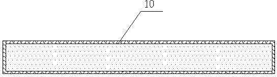 First etched and then packaged packaging structure with single chip reversedly installed and base islands buried as well as preparation method thereof