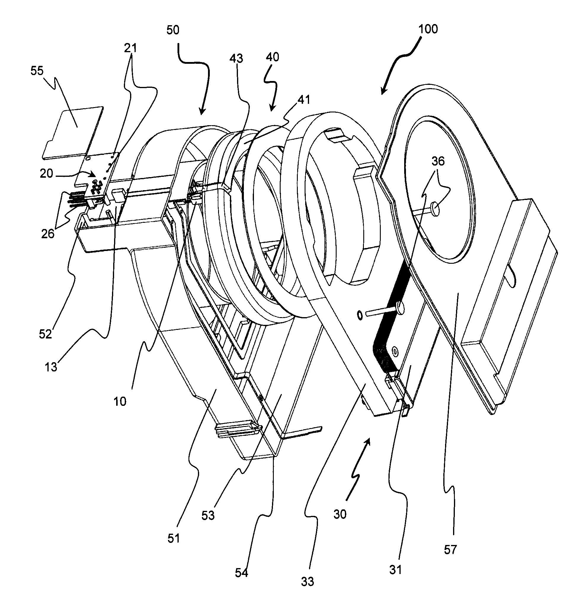 Mixed current sensor and method for fitting said sensor