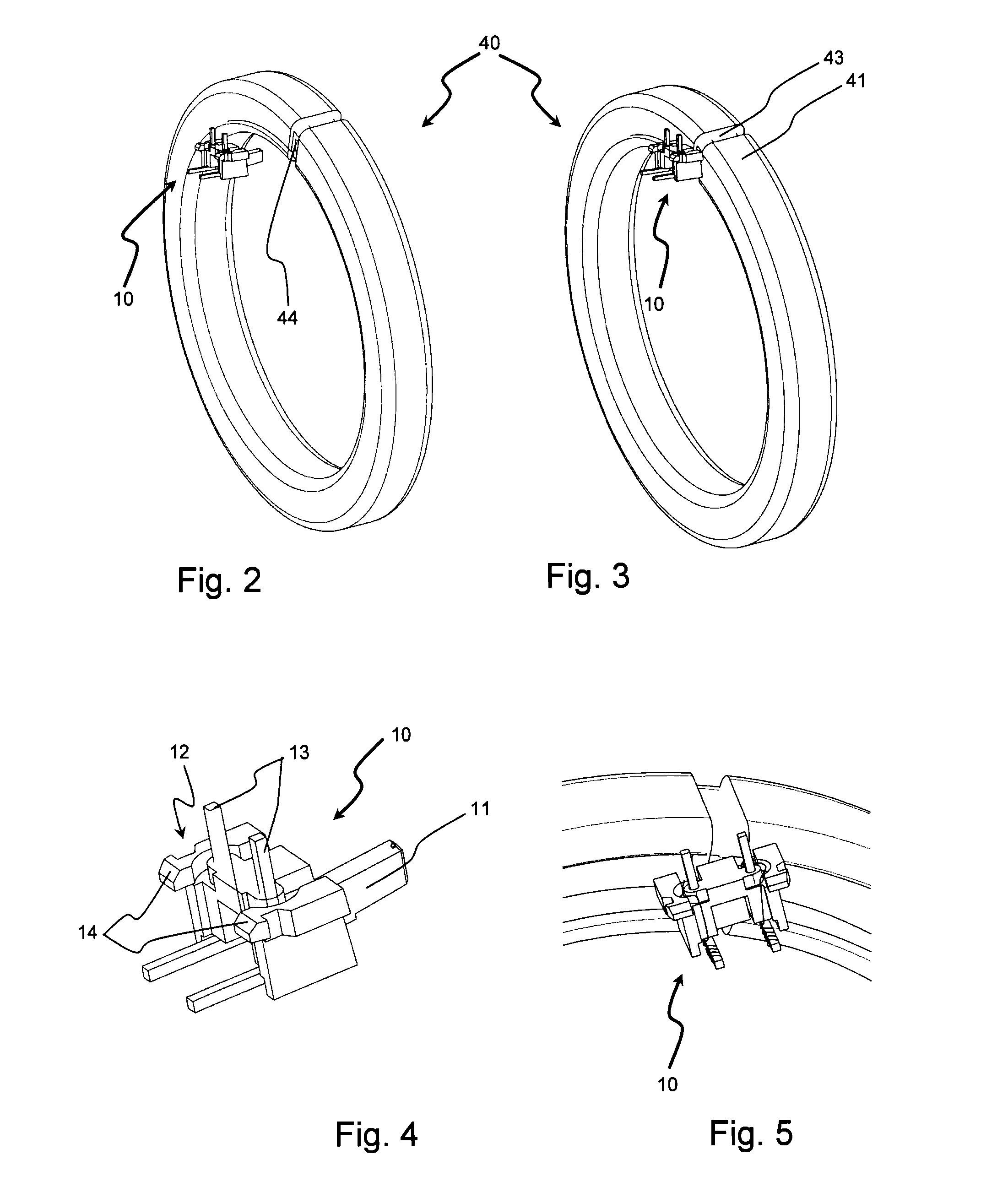 Mixed current sensor and method for fitting said sensor