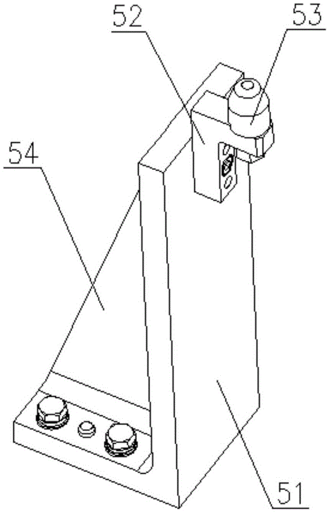 Automobile doorsill beam welding clamp