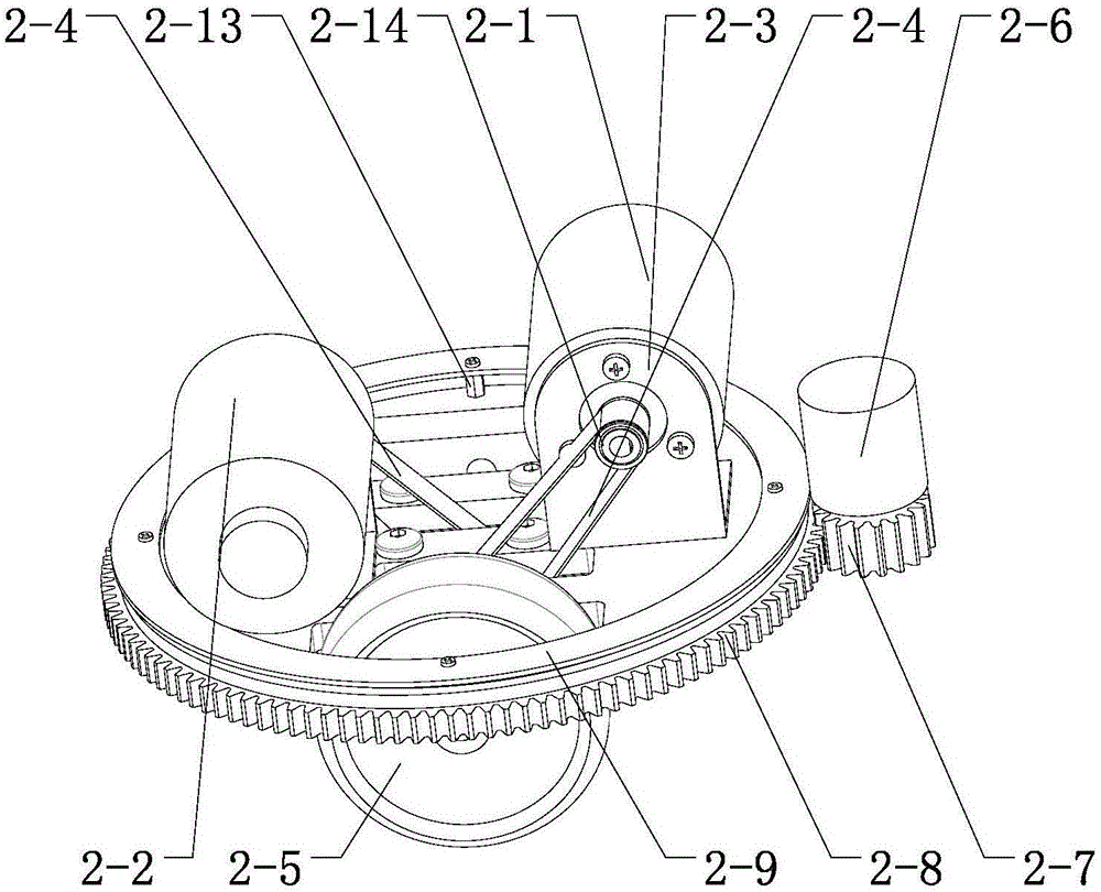 All-direction moving AGV with lifting comb teeth