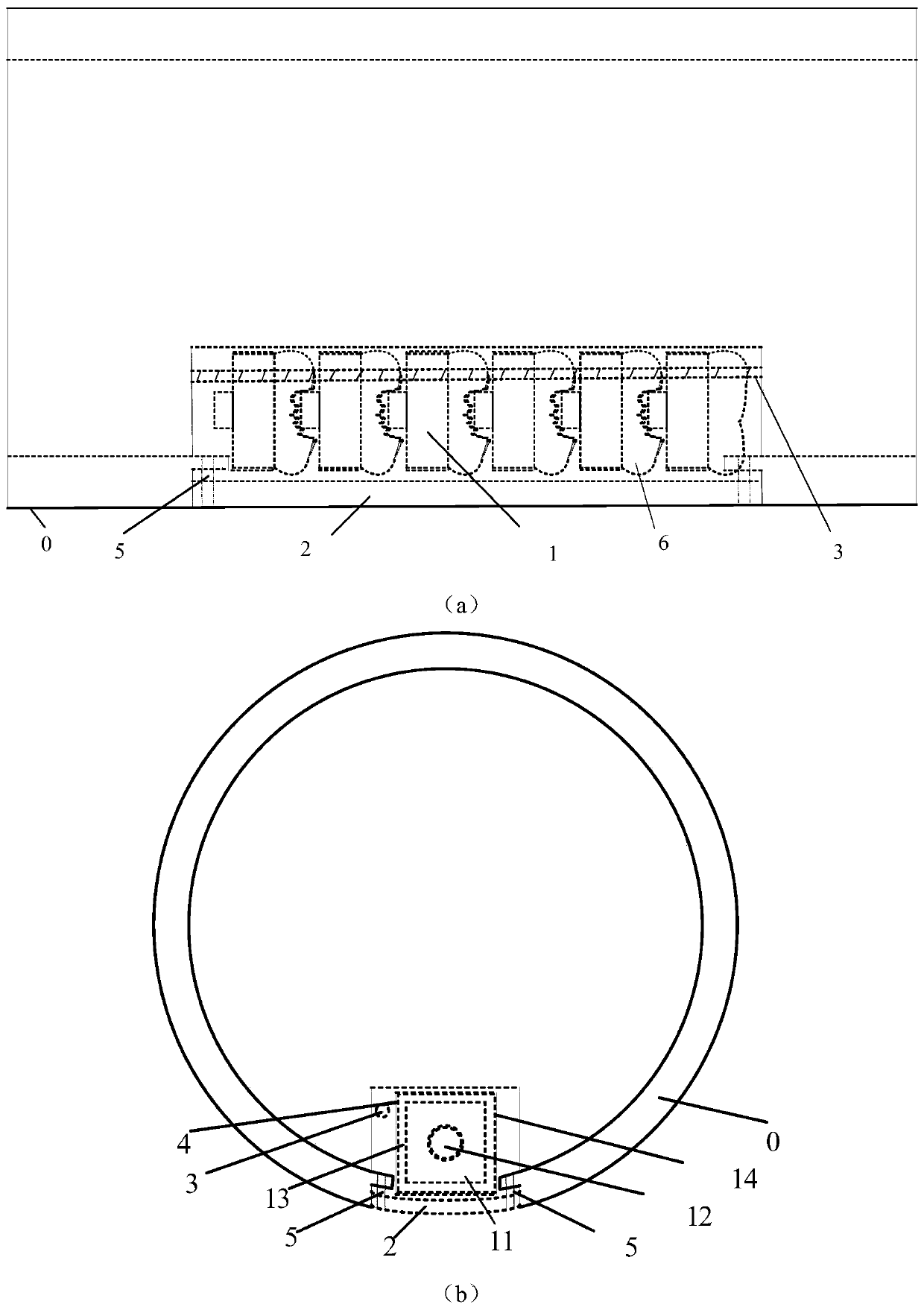 Cluster-type small-volume target damage image collecting system and collecting method thereof