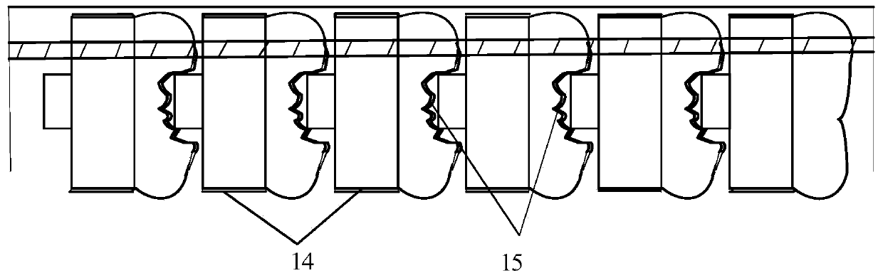 Cluster-type small-volume target damage image collecting system and collecting method thereof