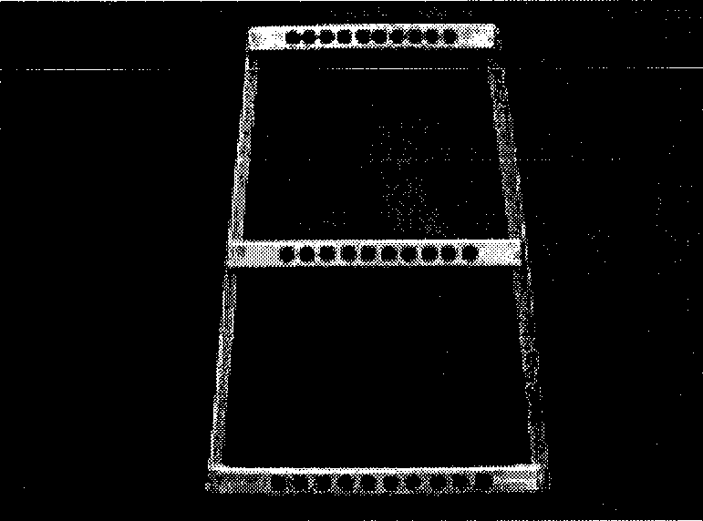 Shape memory alloy spring driven wing cellule with deformable section plane