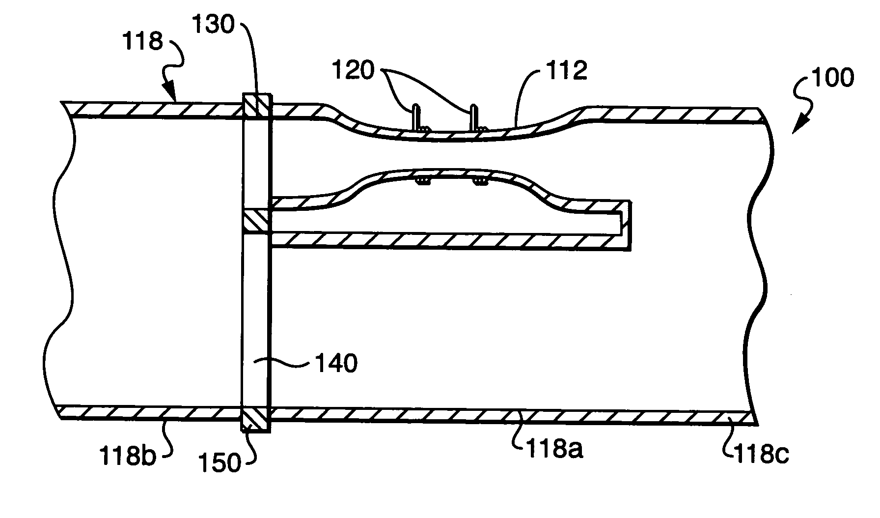 Thermal mass flow rate sensor having fixed bypass ratio