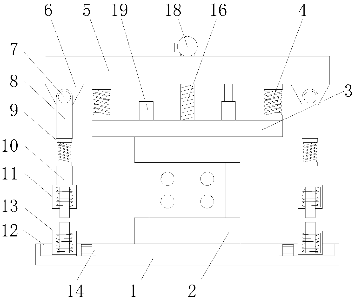 A CNC machine tool workbench with higher stability