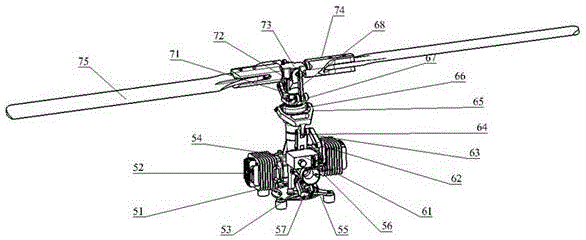 Direct-driven type oil-driving fixed-rotating-speed propeller pitch changing multi-rotor unmanned aerial vehicle and controlling method thereof