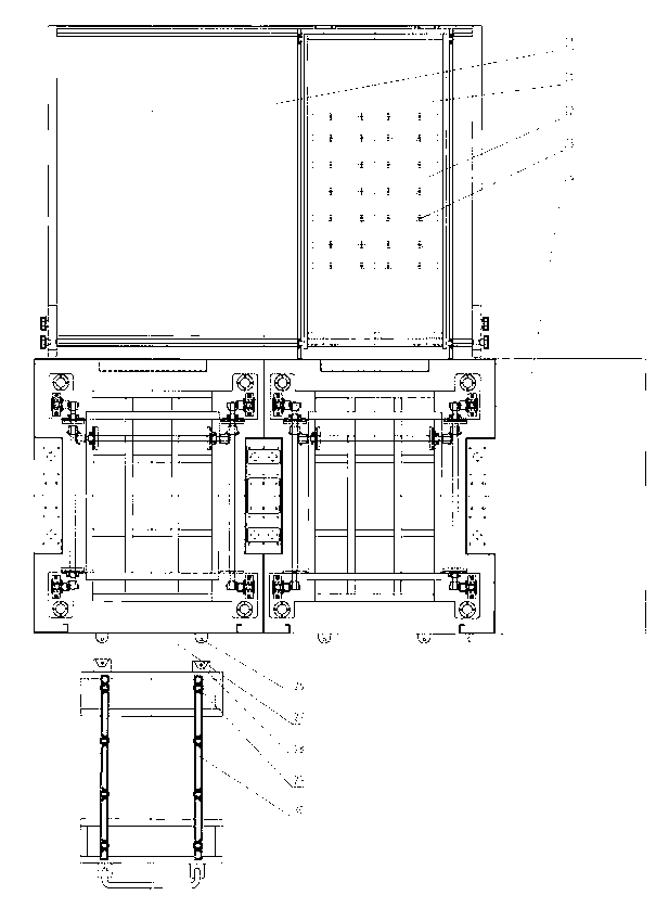 Full-automatic plate plastics sucking moulding machine