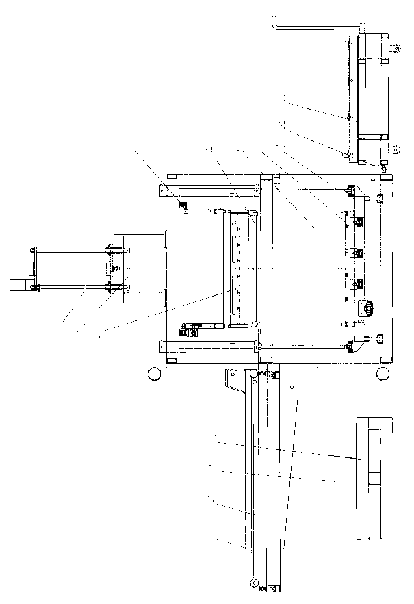 Full-automatic plate plastics sucking moulding machine