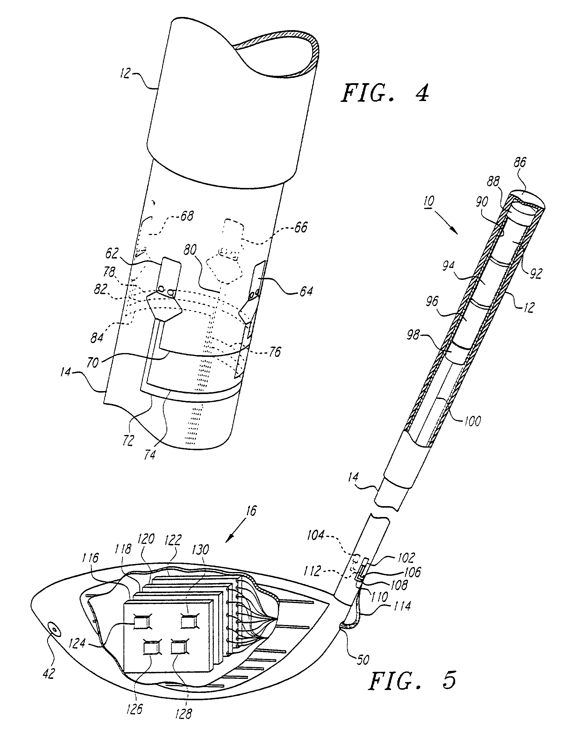 Instrumented golf club system & method of use