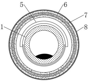 Air floating type petroleum sewage treatment device and treatment method thereof