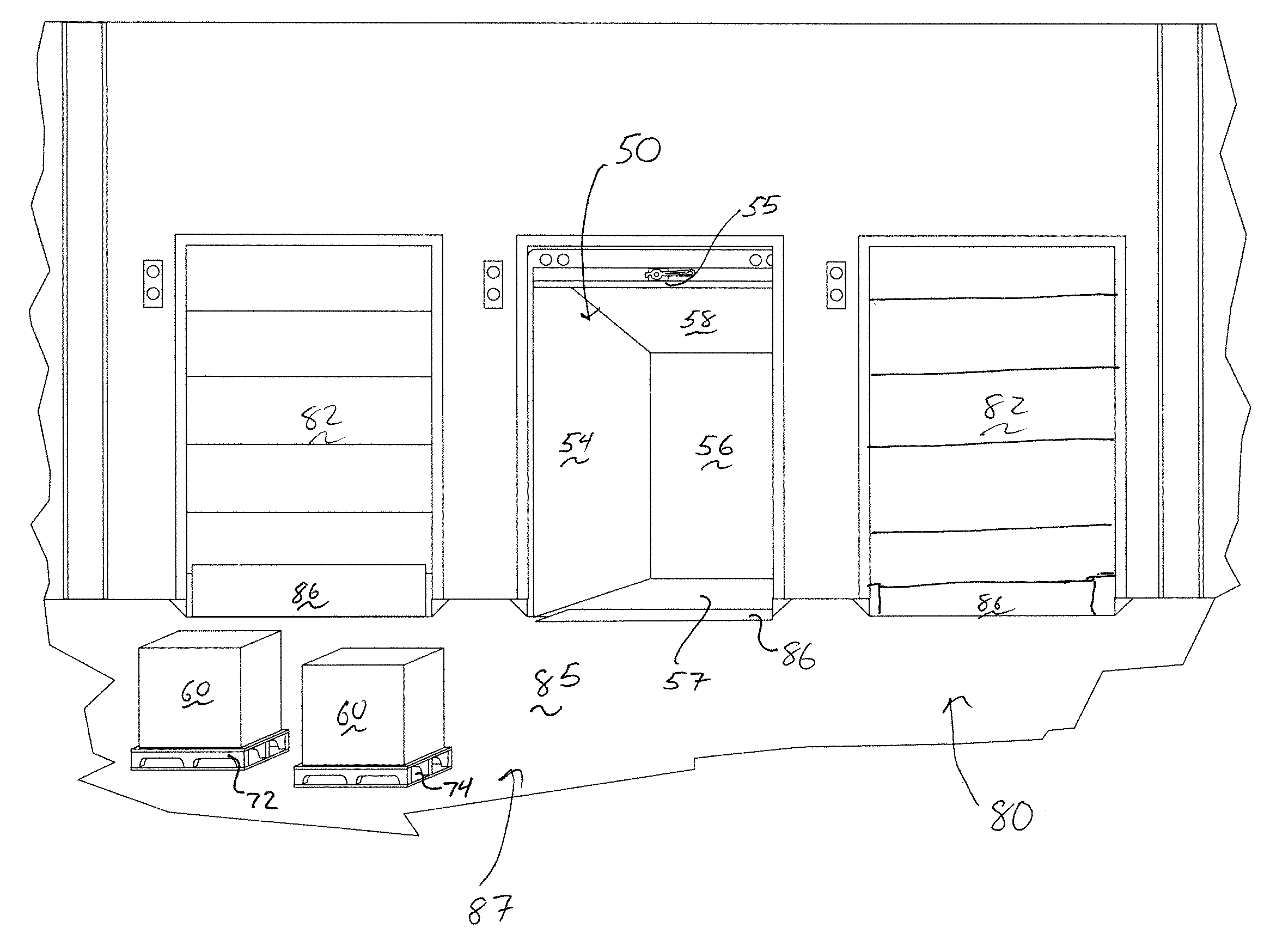 Automatic transport loading system and method