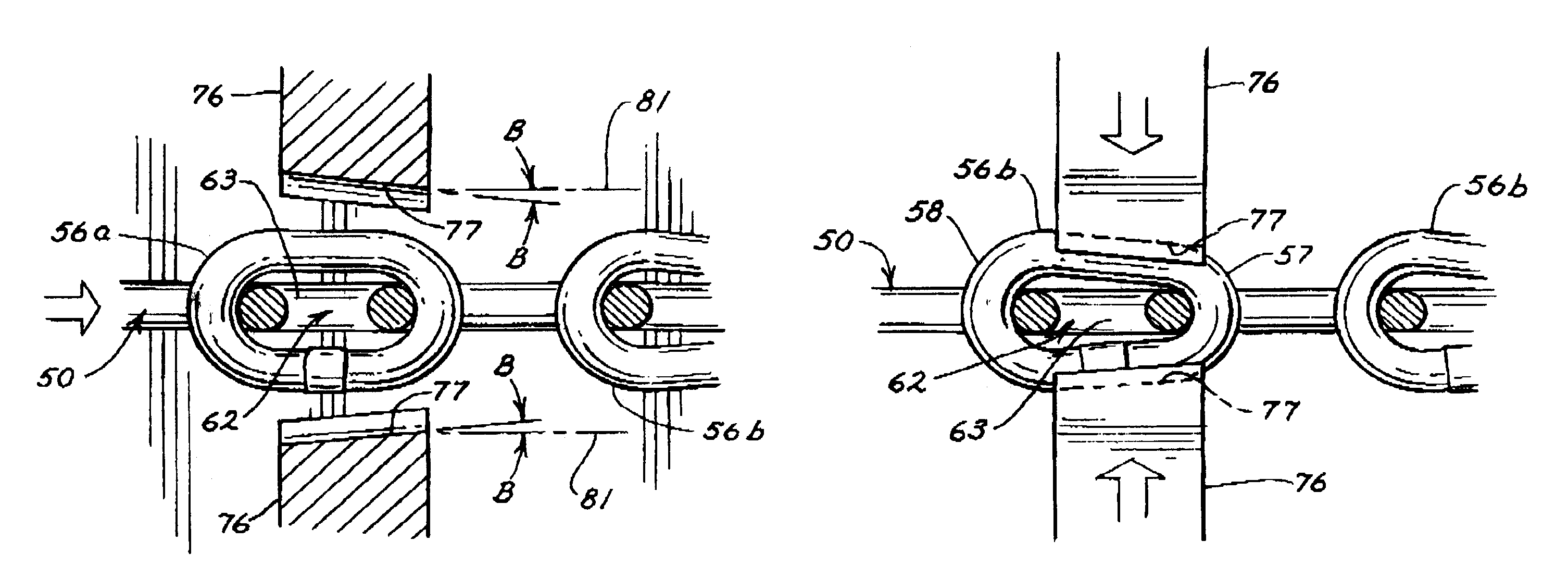 Method of making one-way chain