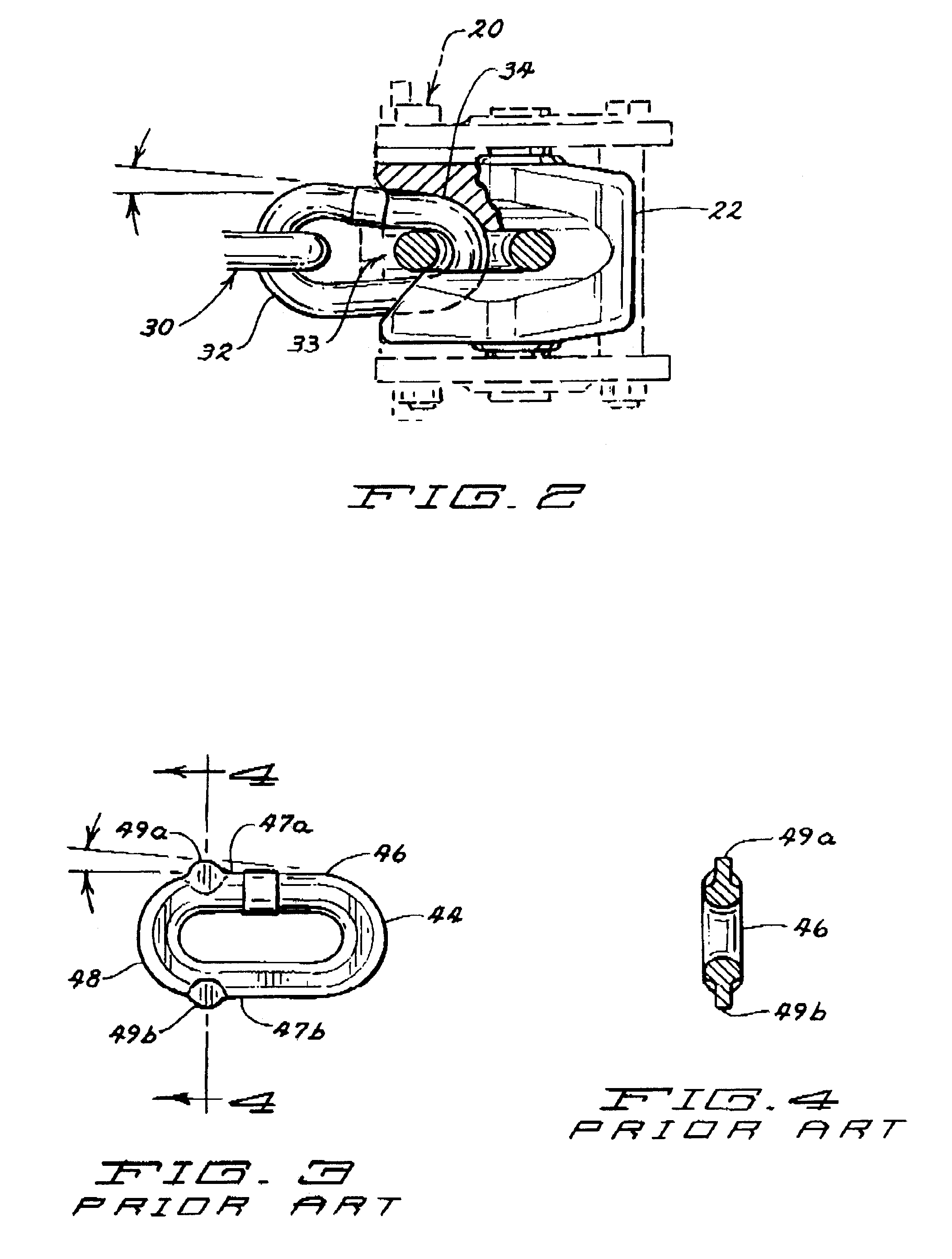 Method of making one-way chain