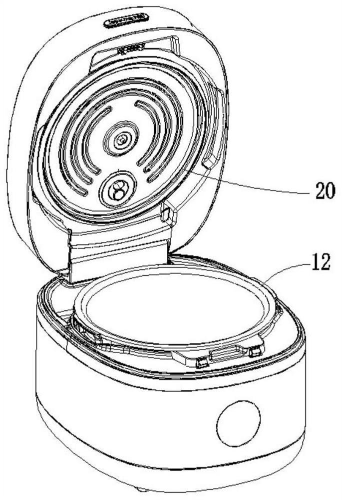 An enamel liner for cooking utensils