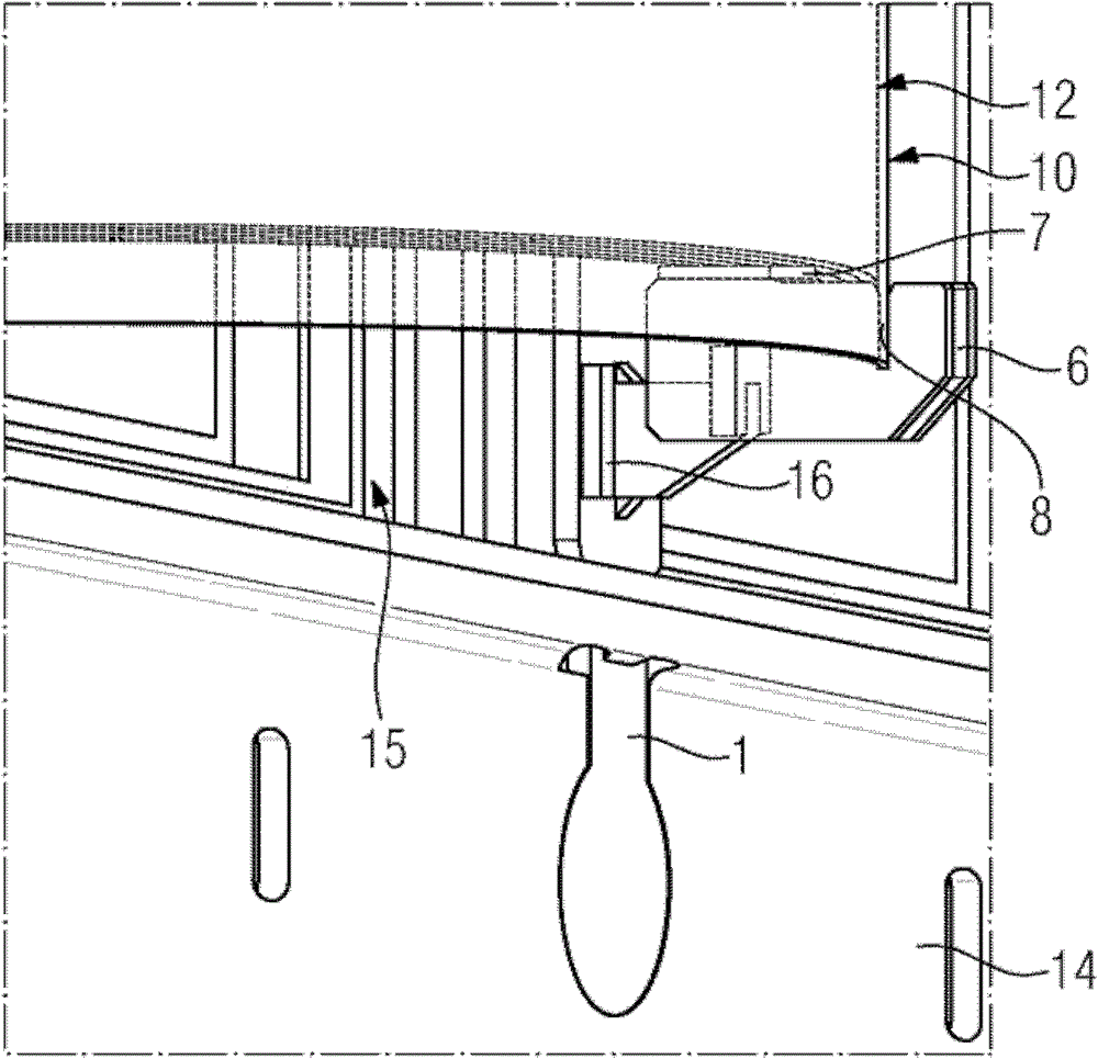 Holding device for a cast resin transformer winding