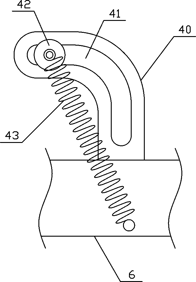 Flax strip winding mechanism