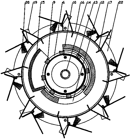 Pneumatic-mechanical combined seed-metering device