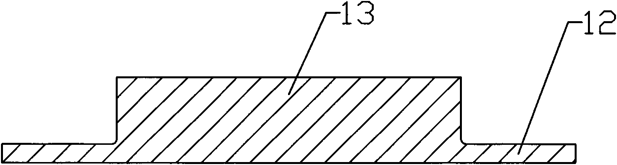 Production method for combined forging and pressing oxygen lance nozzle and mould special for same