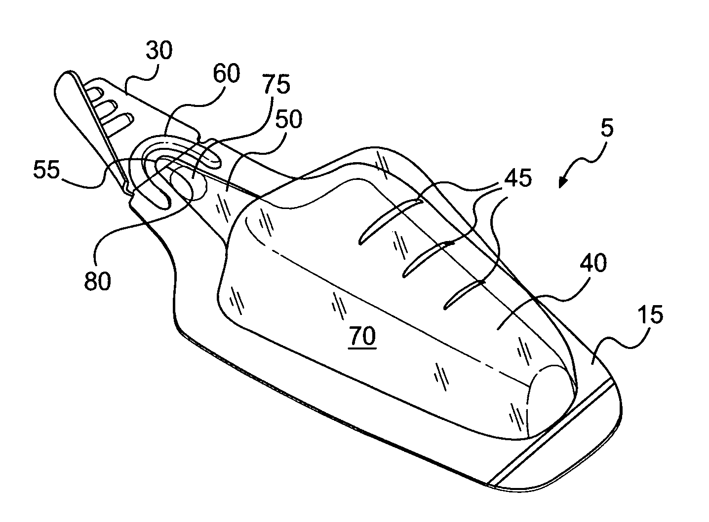 Tear and spill resistant package for dispensing liquids in a controlled manner