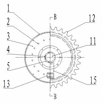 Air-aspiration type precise seed taking device