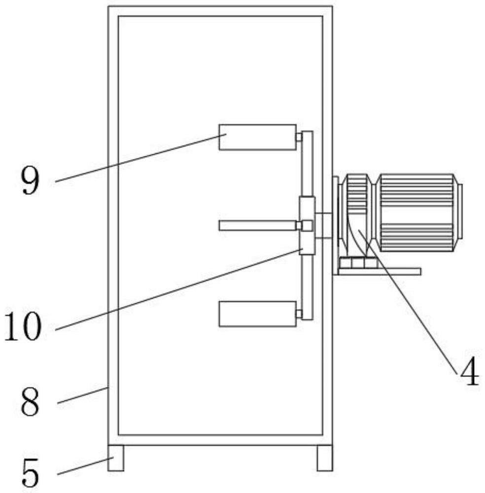 Rectification dehydration equipment for hydrogen bromide electron gas