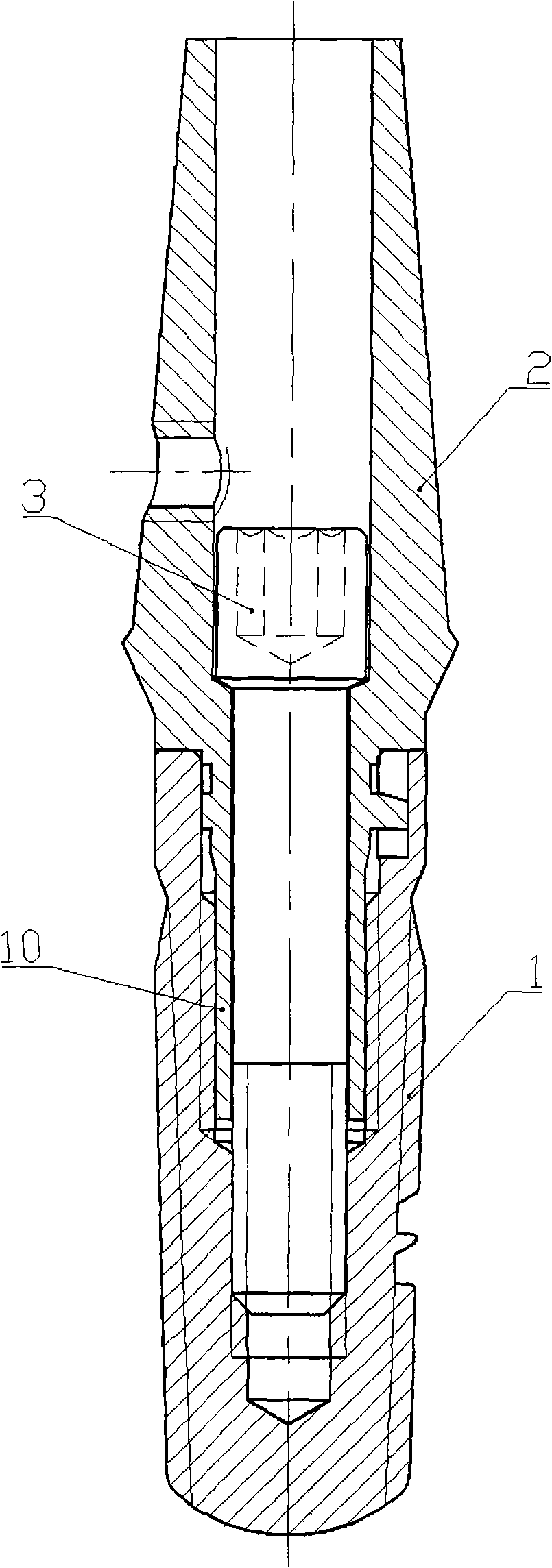 Bushing-type oral implanting device