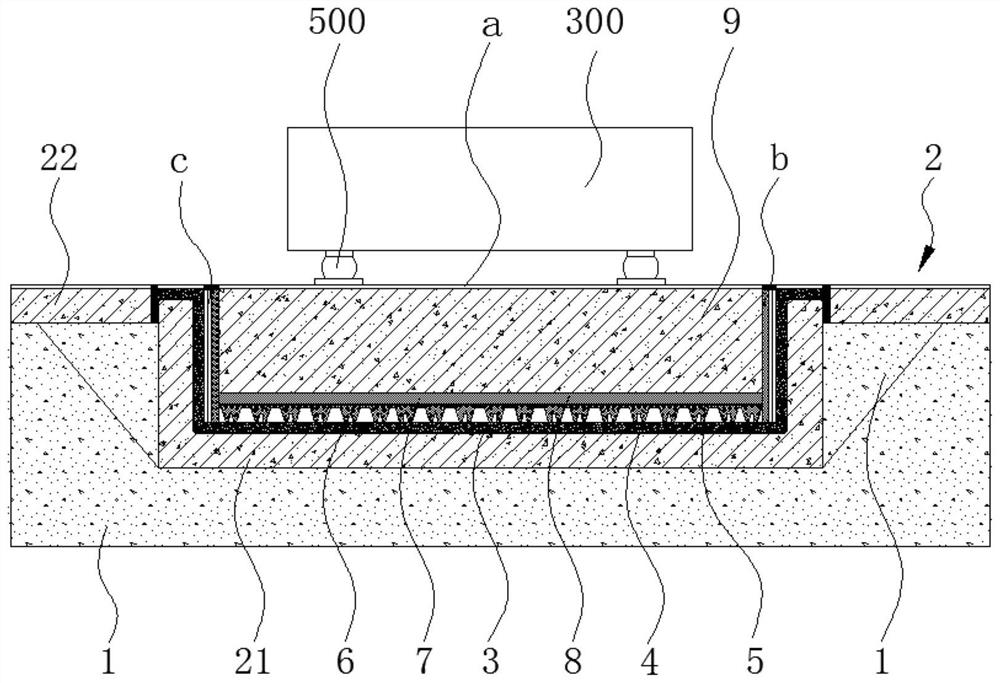 Vibration isolation laboratory and construction method