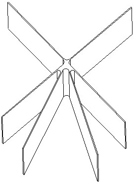 Additive manufacturing deformation control method for thin-wall partition plate type parts