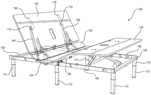 Ready-to-assemble (RTA) structural system for bed