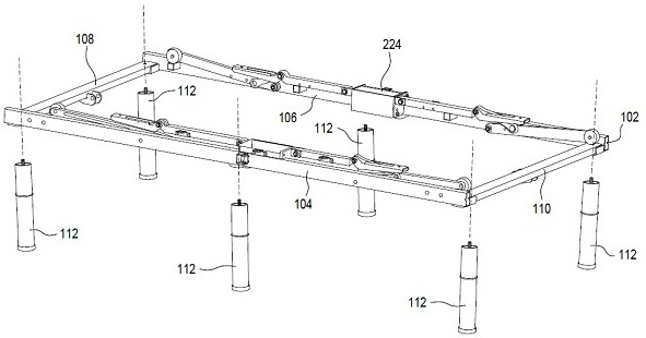 Ready-to-assemble (RTA) structural system for bed