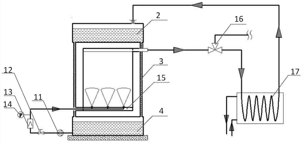 A ceramic matrix molten salt phase change high temperature regenerative valley electricity utilization steam generator