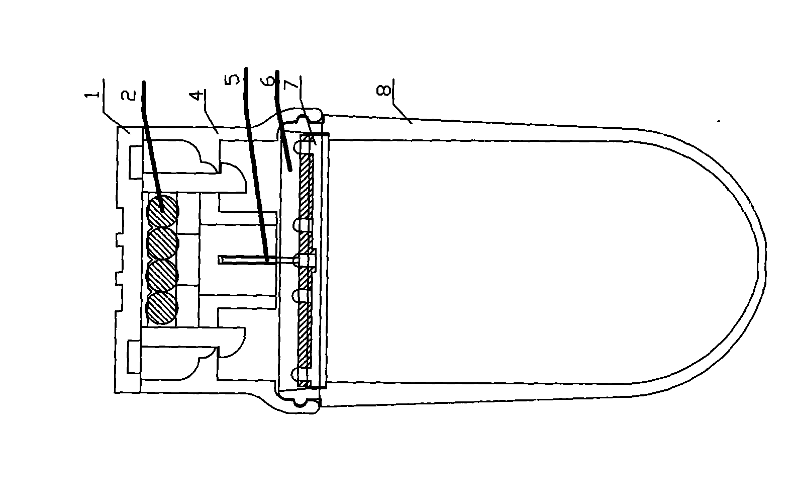 LED bubble and manufacture method of LED bubble