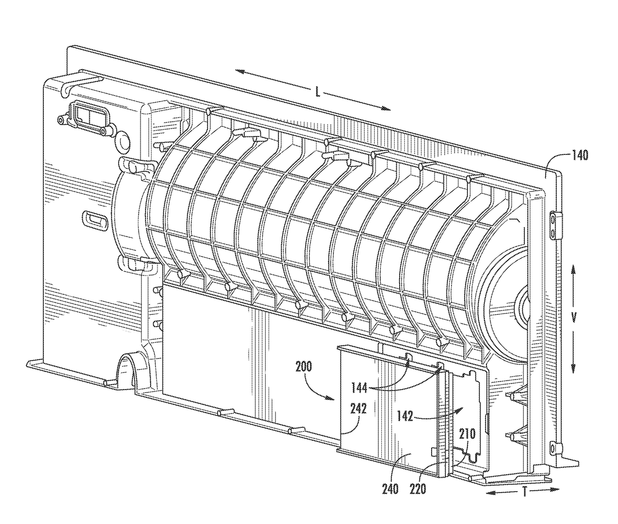 Packaged terminal air conditioner unit