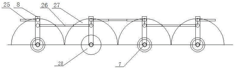 Series biaxial high-efficiency powder separator