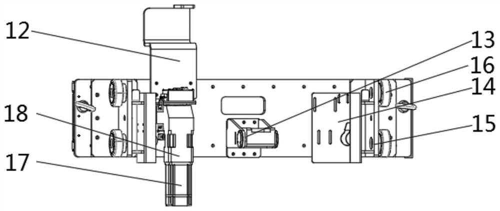 Mechanical arm of heavy-load feeding robot based on IGV