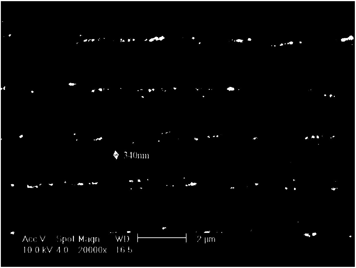 Femtosecond laser-based transparent conductive oxide polarizing and detecting realization method