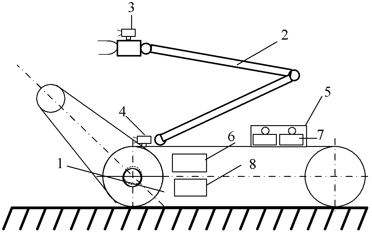 Method for distributing wireless sensor nodes for nuclear pollution detection