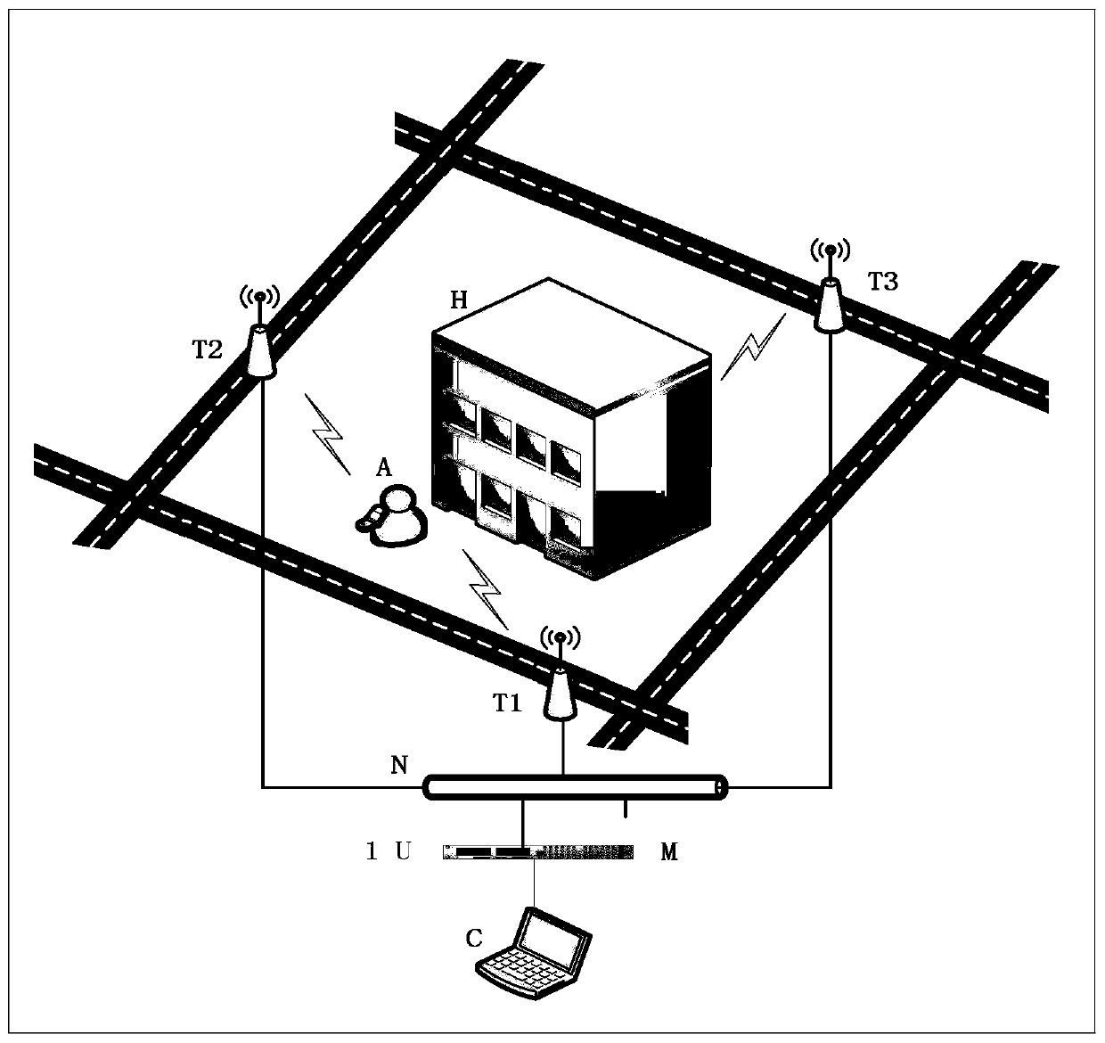 Personnel positioning system and method in complex and unknown indoor environment