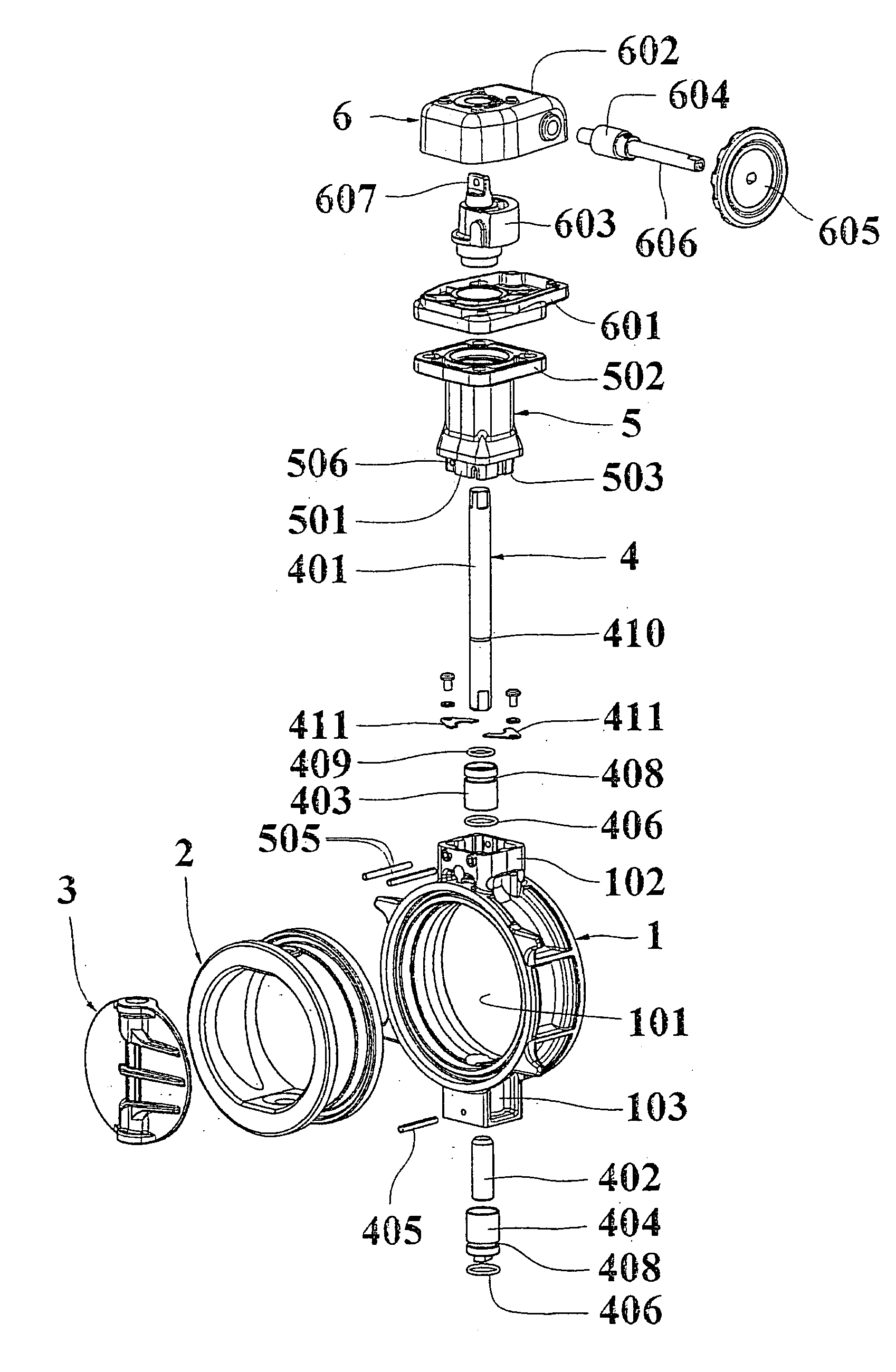 Butterfly valve